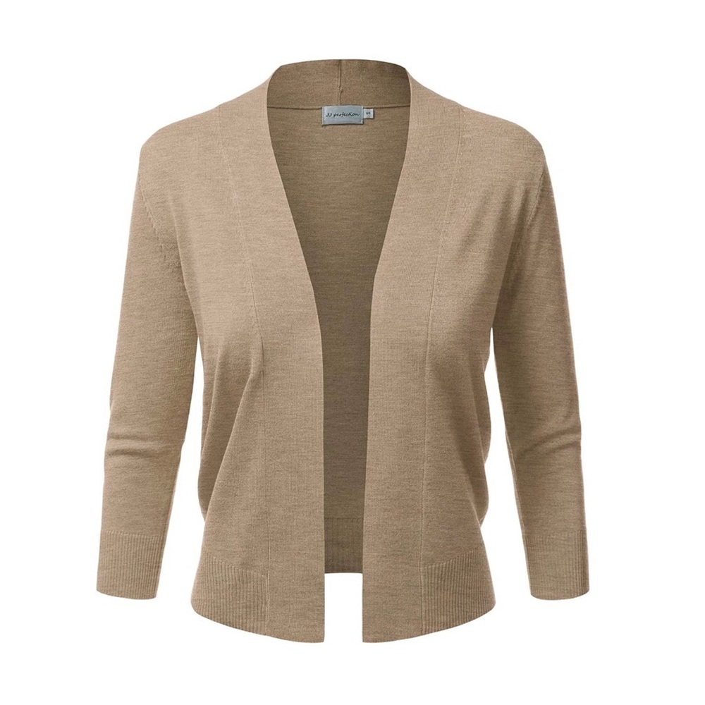 Classic Beige Cardigan